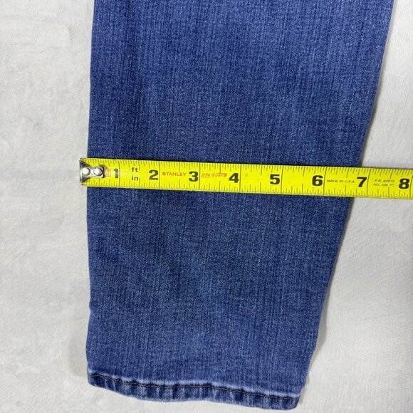 Levi's Skinny Jeans Womens Blue Stretch Denim High Rise Comfort Size 18S 34x28 - Picture 16 of 16